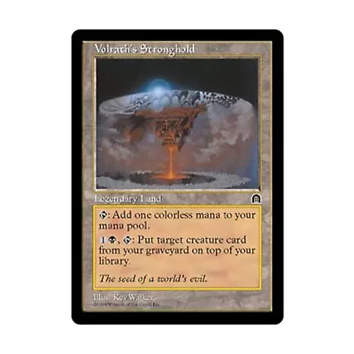 WOTC MtG Stronghold Volrath's Stronghold (R) EX • $92.95