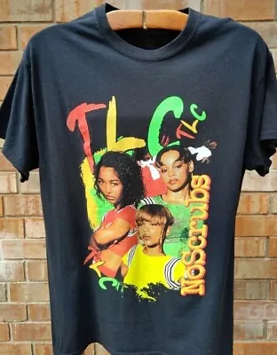 VTG TLC No Scrubs Colorful HW Cotton T-Shirt (Mens Large) • $44