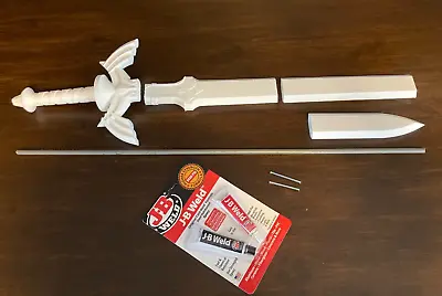 3D Printed MASTER SWORD Prop Kit - Reinforced With A Metal Rod - Legend Of Zelda • $75