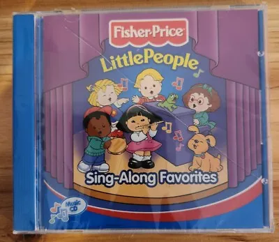 Little People: Sing-Along Favorite- Fisher-Price (CD 2002) Cracks On Case NEW • $8.99