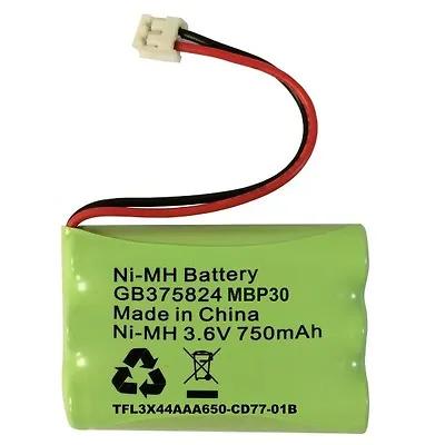 Motorola MBP30 Baby Monitor Battery Pack Rechargeable NiMH 3.6V (Correct 750mAh) • £5.95