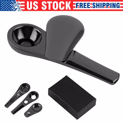 Portable Smoking Pipe Magnetic Metal Spoon Silver With Gift Box For Men 2023 • $11.88