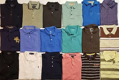 Lot Of 4 Polo Shirts Short Sleeve Mixed Lot Mens Size XL • $19.99