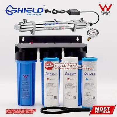 $399 • Buy Whole House Water Filter System 10  X 2.5  Ultraviolet Sterilizer 30LPM UV-25