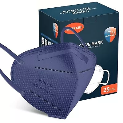 10/50/100 Pcs Blue KN95 Protective 5 Layer Face Mask BFE 95% Disposable Masks • $34.98