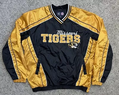 G-III Sports By Carl Banks NCAA Missouri Tigers Warm Up Jacket Pullover MENS L • $19.99