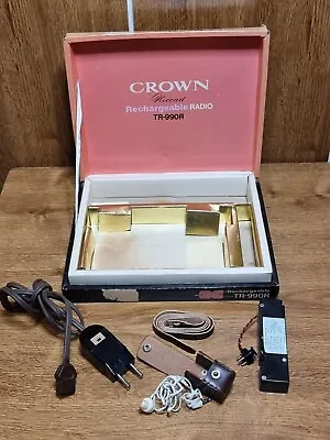 $29.99 • Buy Box Of Crown TR-990R (without Out Radio - See Photo) Made In JAPAN !!!