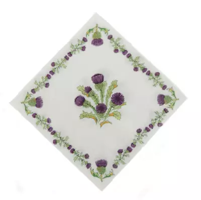£4.95 • Buy KWH Glen Appin Of Scotland Scottish Thistle 3 Ply Paper Napkins
