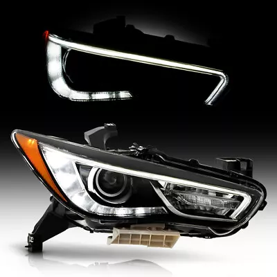 [RIGHT]Factory Style Xenon HID Projector Headlight For 2016-2018 Infiniti QX60 • $440.75