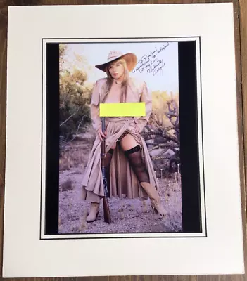 CENSURED MICHELLE ANGELO SIGNED NUDE PHOTOGRAPH 9.75x7.75 INCHES TURN ME ON • $24.90