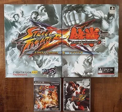$148.17 • Buy PS3 Street Fighter X Tekken GAME (2012) + Mad Catz FIGHT STICK PRO + EXTRA GAME