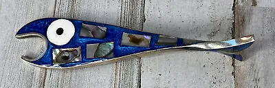 Vintage Abalone Fish Bottle Opener W/ LosCobos • $24.99