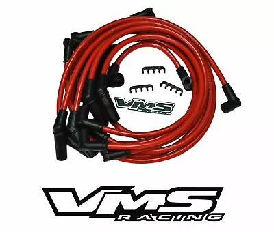 $44.95 • Buy Red Vms Racing Spark Plug Wires Ignition Cables Set For 95-99 Chevy Camaro V6