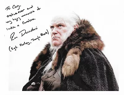 RON DONACHIE Rodrik Cassel - Game Of Thrones 10x8 Genuine Signed Autograph 36777 • £18.99