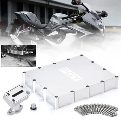 For 01 02 03 04 05 06 07 08 GSXR 1000 LOW PROFILE BILLET OIL PAN W PICK UP BOLTS • $124.90