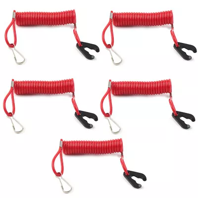 Outboard Kill Switch Lanyard Tether Emergency Stop Lanyard Fit Yamaha Evinrude • $30.73