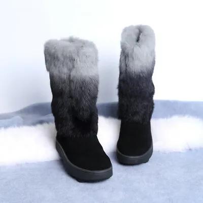 UGG Boots Womens Mid Claf Classics Boots Warm Premium Australian Sheepskin Wool • $75.99