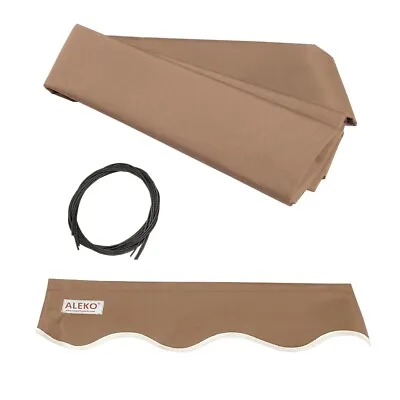 ALEKO Fabric Replacement For 6.5x5 Ft Retractable Awning Sand Color • $23