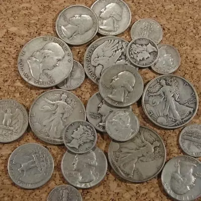 Vintage Silver Coin Lot All 90% • $149