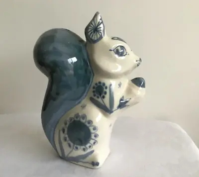 Early David Sharp Pottery Blue And White Squirrel Excellent Condition. 8 1/2” • £22