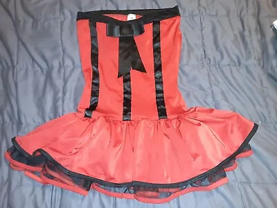 Halloween Red Sexy French Maid Costume By Roma Costumes No Headdress • $13