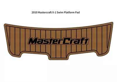2010 Mastercraft X-1 Swim Platform Pad Boat EVA Foam Faux Teak Deck Floor Mat • $299