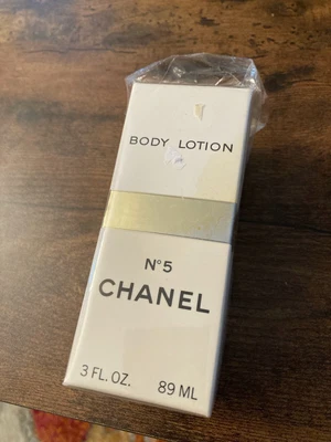 $55.96 • Buy Vintage CHANEL No 5 Body Lotion 3 Oz / 89 Ml **1/2 FULL** PRE BARCODE 