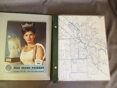 £41.39 • Buy 1963 Scrapbook Photo Album BOISE Idaho - DISNEYLAND HONEYMOON Plus Ch613