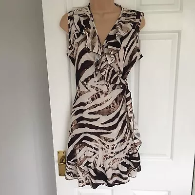 Quiz Wrap Dress Size 12 • £3.99