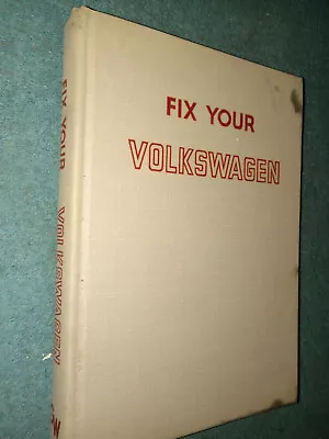 1940's-1962 Fix Your Volkswagen Bug / Ghia / Beetle Shop Manual / Repair Book 61 • $24.50