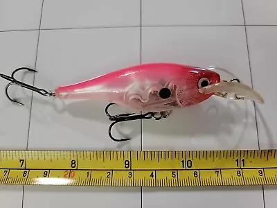 Rapala Skatter Rap Glass Shad 07 Fishing Lure Pink • $0.06