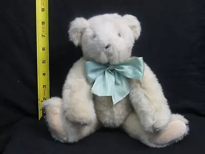 Vermont Teddy Bear Company Plush 12  Blue Ribbon 1997 • $14.99