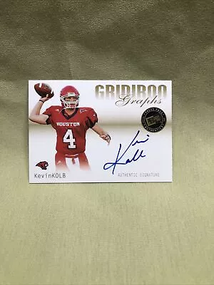 2007 Press Pass SE Gridiron Graphs Gold Kevin Kolb #GG-KK Rookie Auto RC🔥 • $3.99