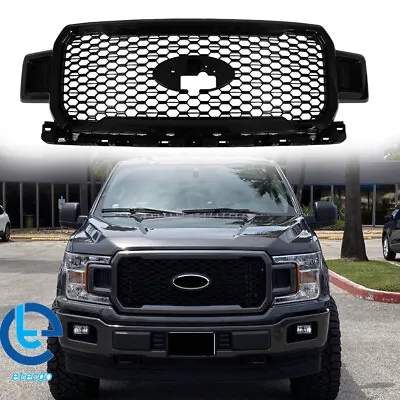 Front Radiator Grille Assembly Agate Black For 2018-2020 Ford F-150 JL3Z8200SL • $188.29