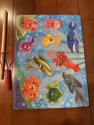 Melissa And Doug Magnetic Fishing Puzzle #3778 • $5.99
