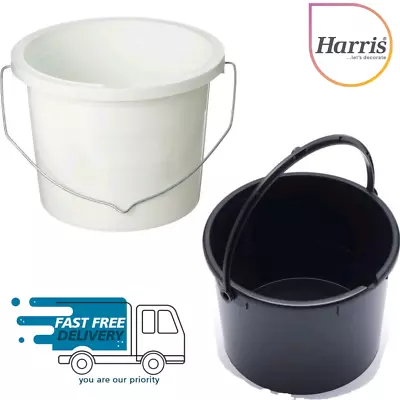 Harris PLASTIC PAINT KETTLE POTS 1L 2L  2.5L & 5L PAINTING POTS PAINT KETTLE • £5.99