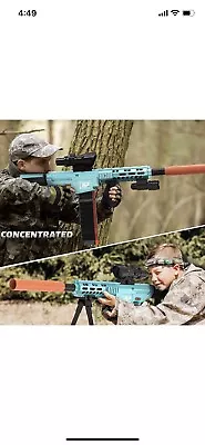 New M416 Machine Toy Gun Flashlight/Bipod Shooting Outdoor Games Toys Kids Gifts • $70