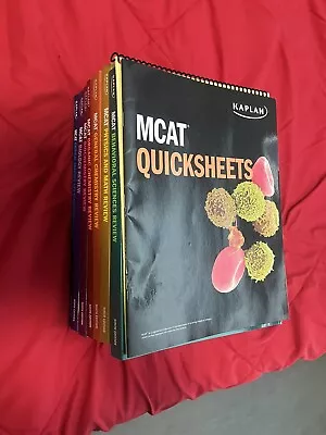 MCAT Complete 7-Book Subject Review 2023-2024 Set Includes ALL 7 Books (Kaplan) • $115