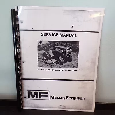 Massey Ferguson MF1655 MF1855 Tractor Operators Manual 1448-782-M1 (06/1977) • $16