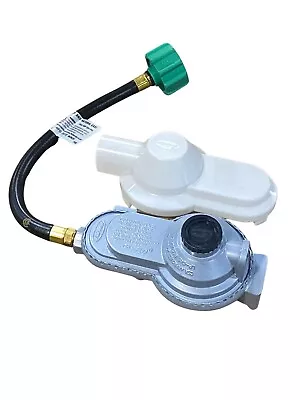 Fairview GR-9950XF RV LP Propane 2 Stage Gas Regulator W/ 12  Hose & Cover • $54.95