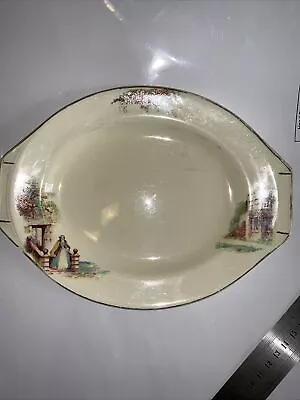 J & G MEAKIN England SUNSHINE Plate..Damage • $5.20