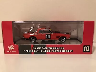 1:43 Holden HQ Monaro GTS Coupe 2010 Classic Carlectables Club Car • $16.50