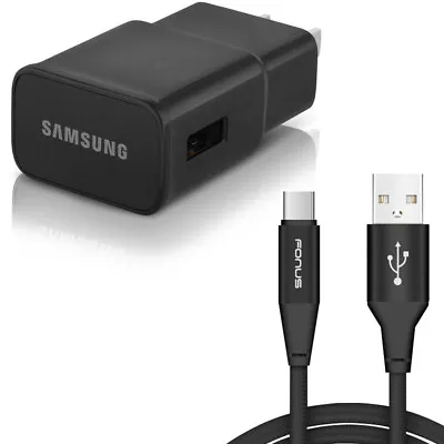 FAST HOME CHARGER TYPE-C 6FT USB CABLE QUICK POWER ADAPTER For PHONES & TABLETS • $18.79