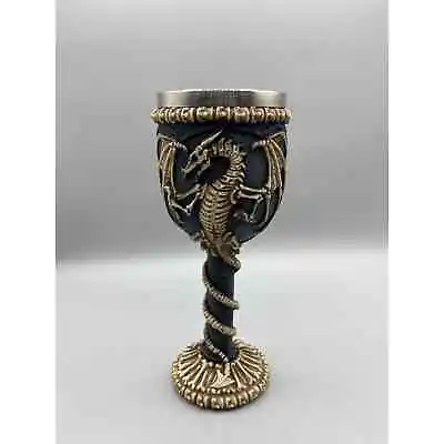 Renaissance Fair Medieval Dragon Wine Drinking Goblet D&D Game Of Thrones Style • $10