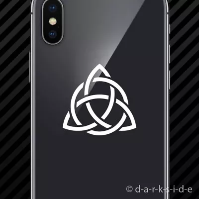 (2x) Triquetra Cell Phone Sticker Mobile #2 Paganism • $3.99