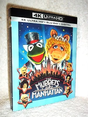 The Muppets Take Manhattan (4K/Blu-ray 2023) Comedy Kermit The Frog Miss Piggy • $39.99