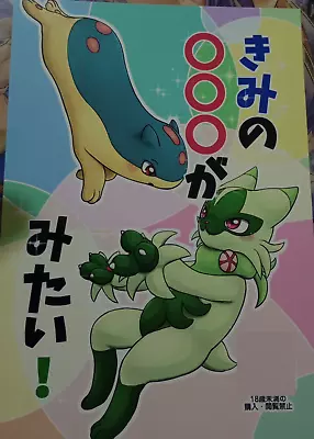 Doujinshi Kemono Pokemon (A5 - 20 Pages) Floragato X Quilava • $24.99