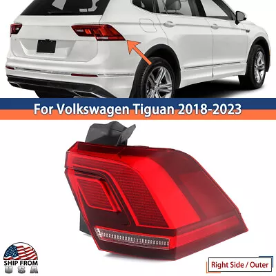 For VW Volkswagen Tiguan 2017 2018-2021 Right Side Outside Rear Tail Light Lamp • $87.99