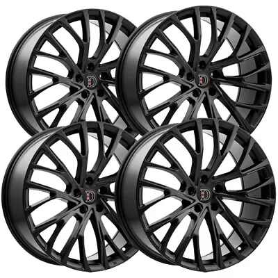 (Set Of 4) Defy D08 18x8 5x4.5  +38mm Satin Black Wheels Rims 18  Inch • $663.96