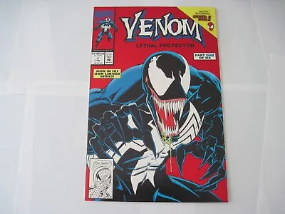 Venom Lethal Protector Key Issue #1 Red Foil Cover Marvel Comics 1992 Part 1 / 6 • $29.95